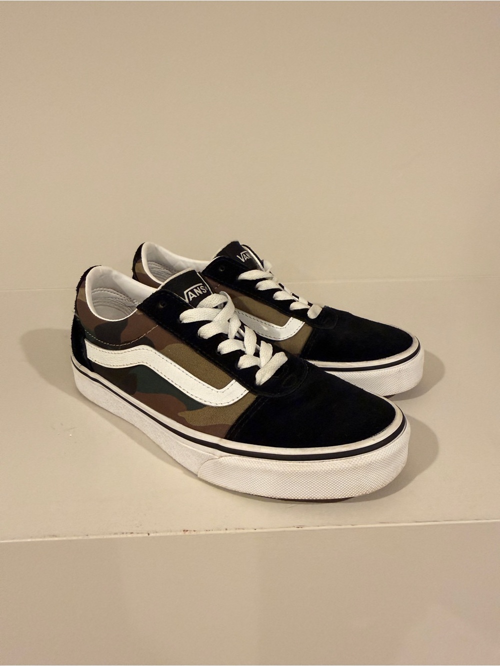 Vans Old Skool Low-Top Sneakers Black Camo